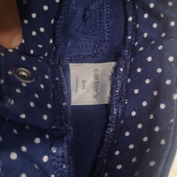 💛Carter's blue legging pant - Picture 3 of 4